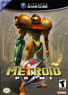 Metroid Prime (v1 box cover front